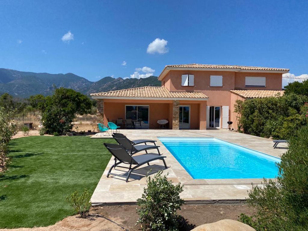 Villa Chez Geraldine Piscine Chauffee, Proche Plage Et Riviere Леччи Экстерьер фото